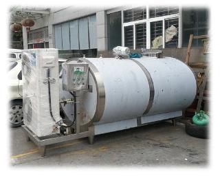 12, 000 Liter 12t Fresh Milk Cooling Tank with 24HP Copeland 48, 000 Kcal Cooling Power