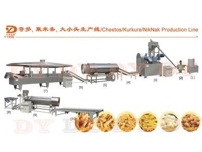 Top Quality China Suppliers Manufacturers Puff Snacks Food Extrusion Machine