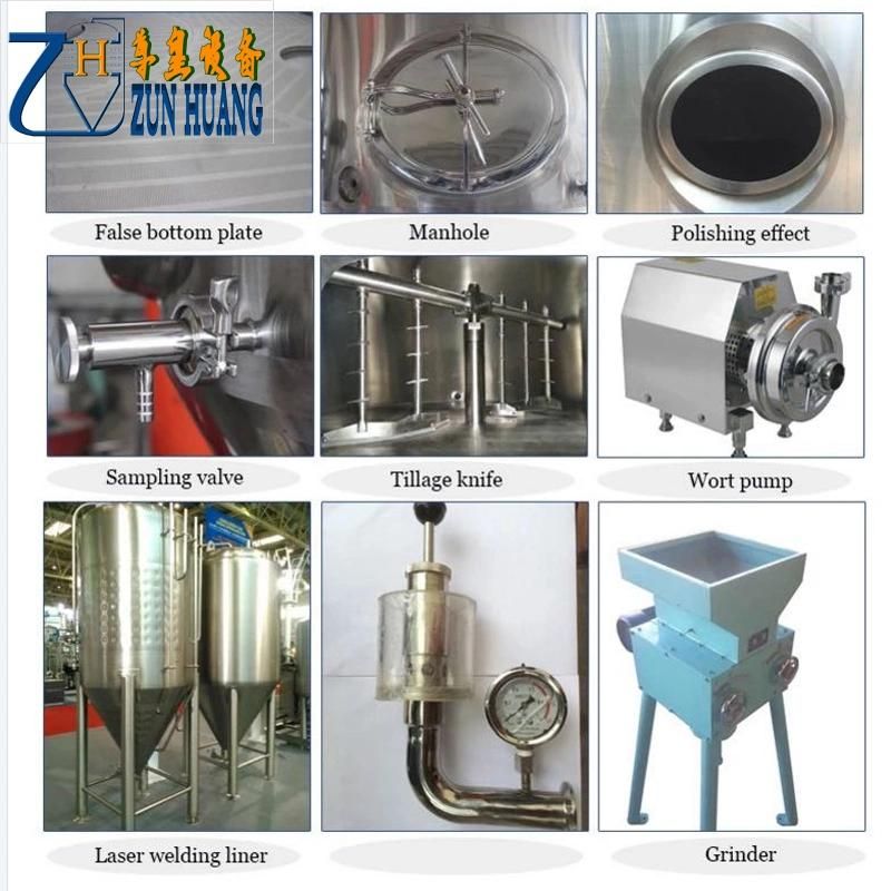 1000L Micro Beer Brewery Equipment 10hl Brewery Craft Beer Brewing Equipment for Sale