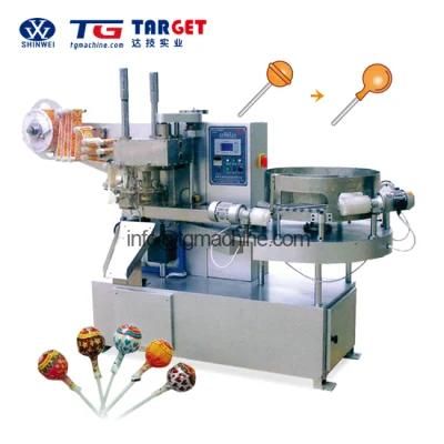 Automatic High Speed Lollipop Candy Bunch Wrapping Machine