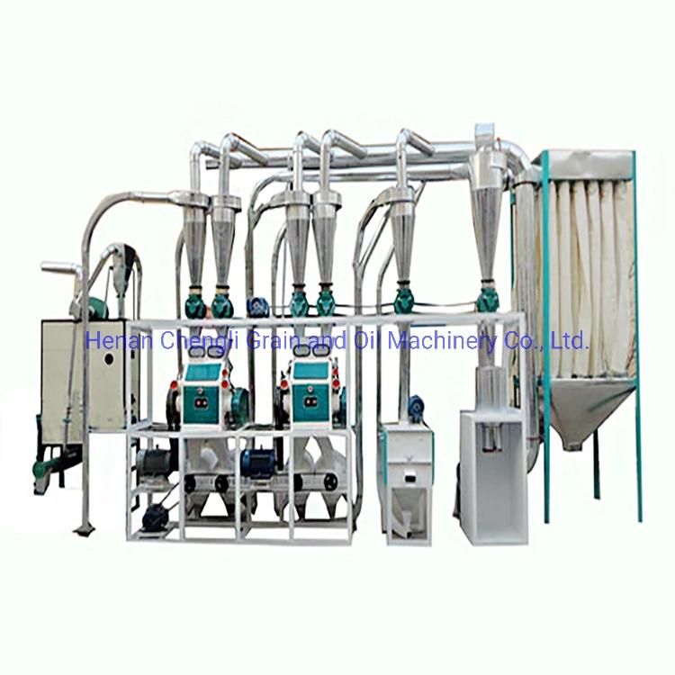 150t Wheat Rice Grits Corn Flour Roller Grinding Mill