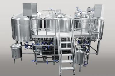 Cassman Steam Heating SUS304 1000L Pub Beer Microbrewery Equipment