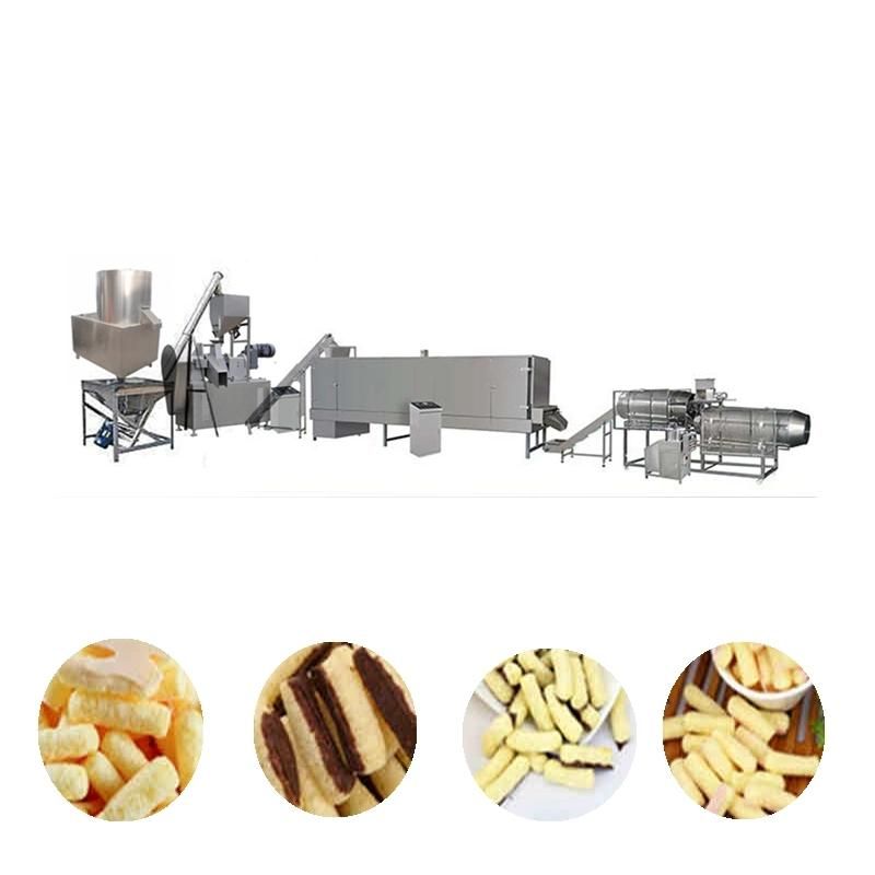Ce Certificate Cheetos/ Kurkure /Corn Curls Extruder