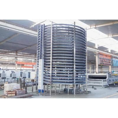 Automatic Industial Baking Toast Bread Machines Cooling Tower