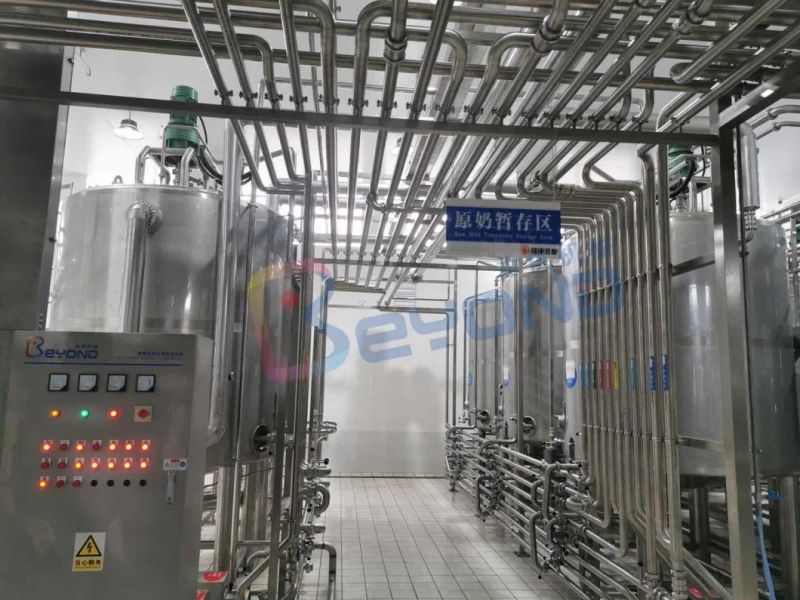 Complete Milk Processing Line (500L-500000L/D)