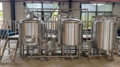 500L 1000L 2000L Turnkey Brewing System/Brewery Machine/Commercial Beer Brewery Equipment