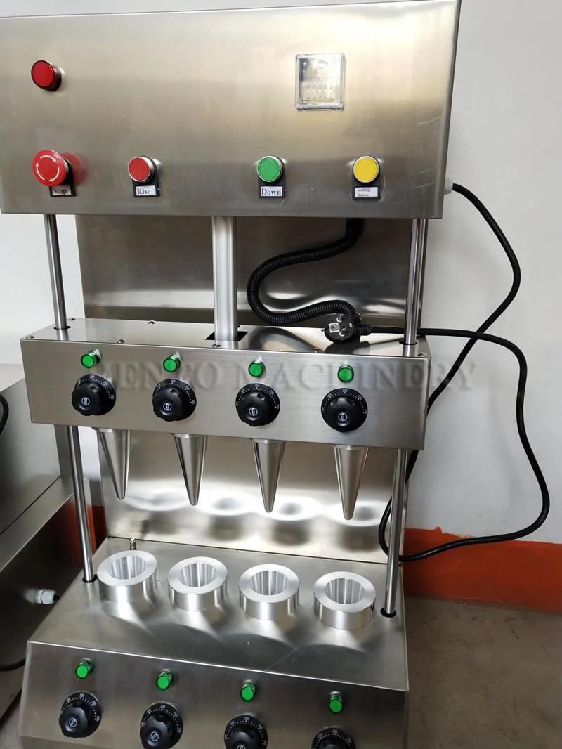 Easy Operation Electric Pizza Cone Equipment / Pizza Cone Production Line