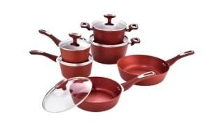 Pressed Aluminium Ice-Crack Cookware