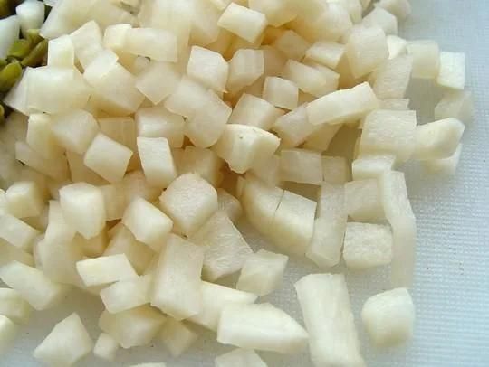 Fruit Vegetable Cube Automatic Radish Vegetable Cutting Machine
