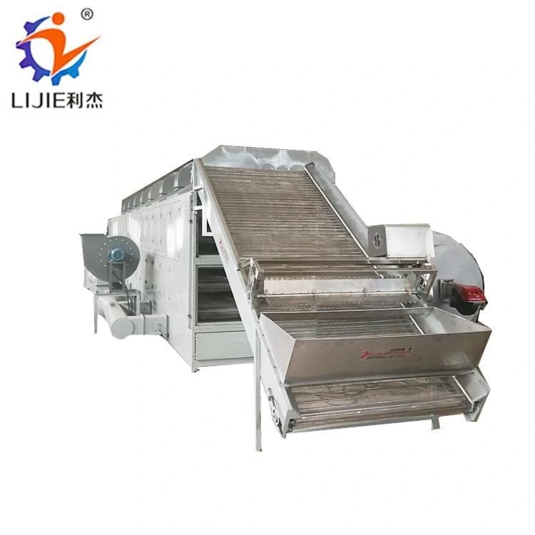 Automatic Continuous Vegetable/Fruit/Spice/Herbs/Carrot/Radish/Lemon/Apple/Peach/Onion/Potato Mesh Belt Drying Machine for Farm/Food Plant/Factory