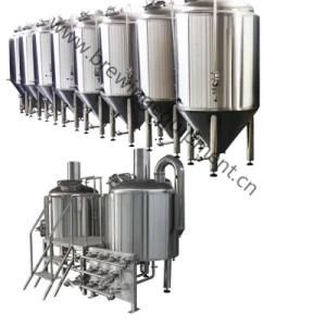 Beverage Production Machine 1000L Beer Brewery Equipment