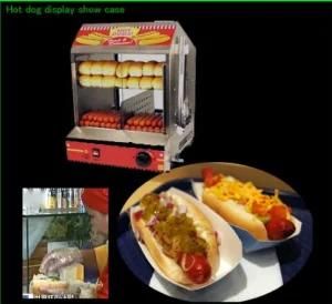 Hot Dog Display Show Case