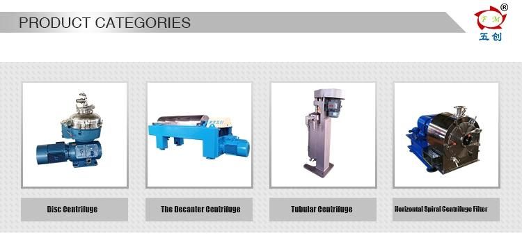 Lw Industrial Protein Beverage Decanter Centrifuge Solids and Liquid Separation