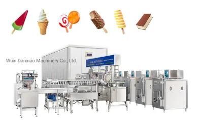 High Quality Ice Cream Extrusion Line /9000PCS Per Hour