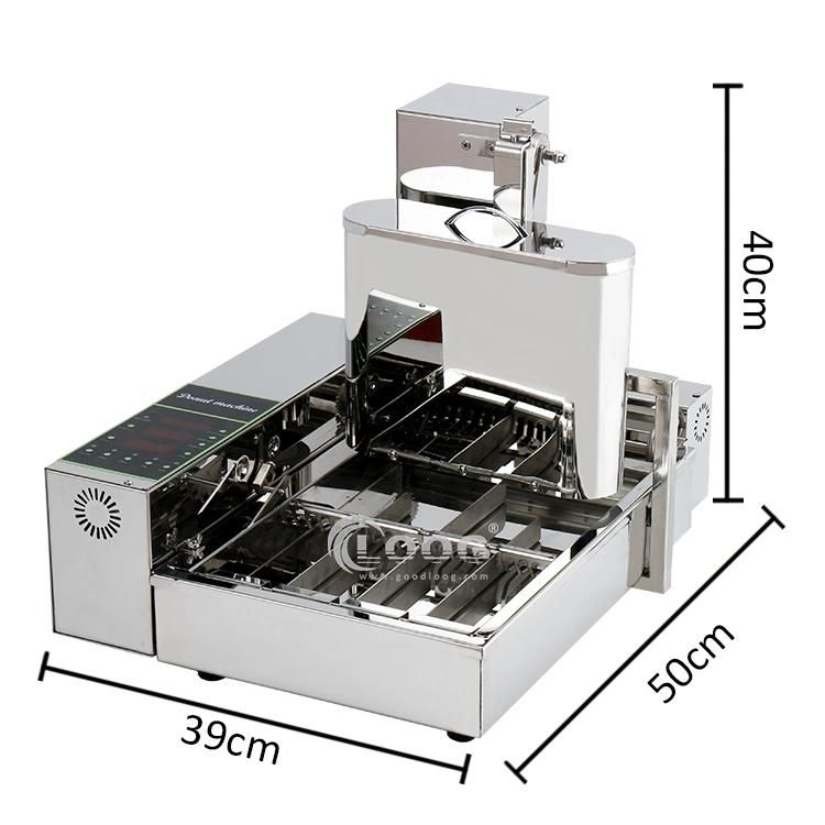 Newest Digital Bread Machine Kitchen Equipment Donuts Best Commercial Automatic Doughnuts Fryer Machine Factory Stainless Steel Mini Donut Maker for Sale