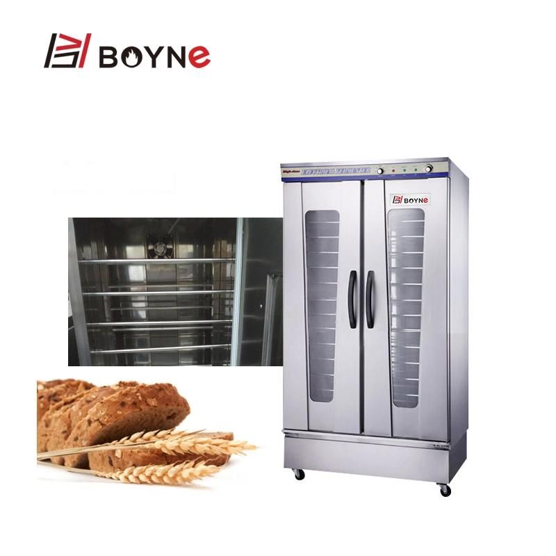 Double Doors Electric Thirty Trays Fermentation Equipment Dough Proofer