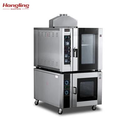 Hot Selling 5-Tray Gas Convection Baking Oven with Proofer Price