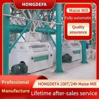 Wheat Maize Corn Flour Meal Processing Milling Machine Line Mill