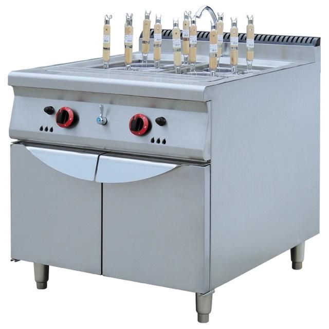 Gas Pasta Machine for Sale with Cabinet
