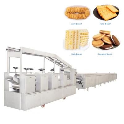 High Productivity Biscuit Making Machine Equipment Biscuit Machinery