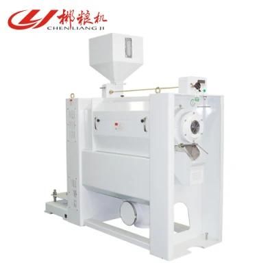 Horizontal Emery Roller Low Broken Rate Rice Whitener Mnsw30df Small Output Rice Machine