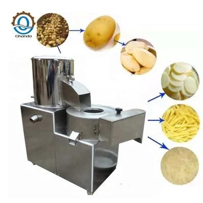 Industrial Multi Functional Potato Slicer Machine/Sweet Potato Slicer/Taro Washer Chips ...