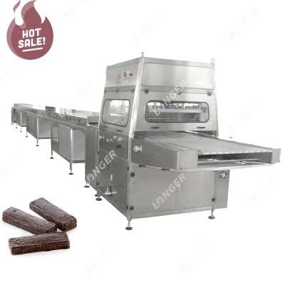 LG-CT600 Covered Chocolate Biscuit Making Machine Chocolate Wafer Biscuit Machine