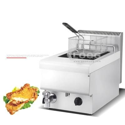 Commercial LPG Gas Deep Turkey Fryer Stainless Steel Deep Fryer Basket Gas Deep Fryer ...