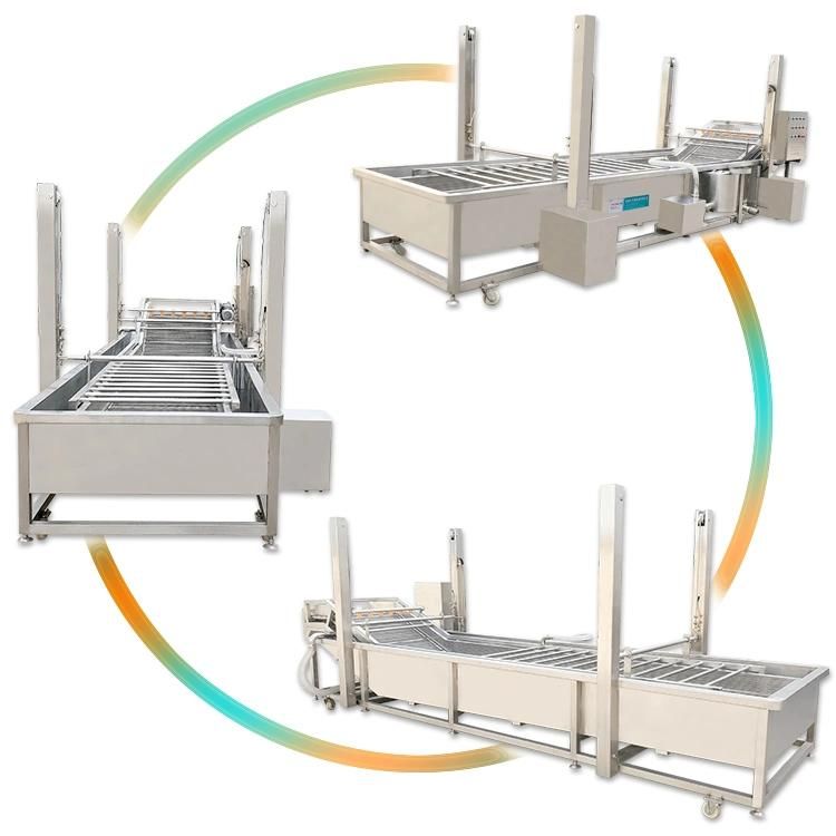 Industrial Conveyer Belt Washer Fruit Strawberry Washing and Cleaning Machine
