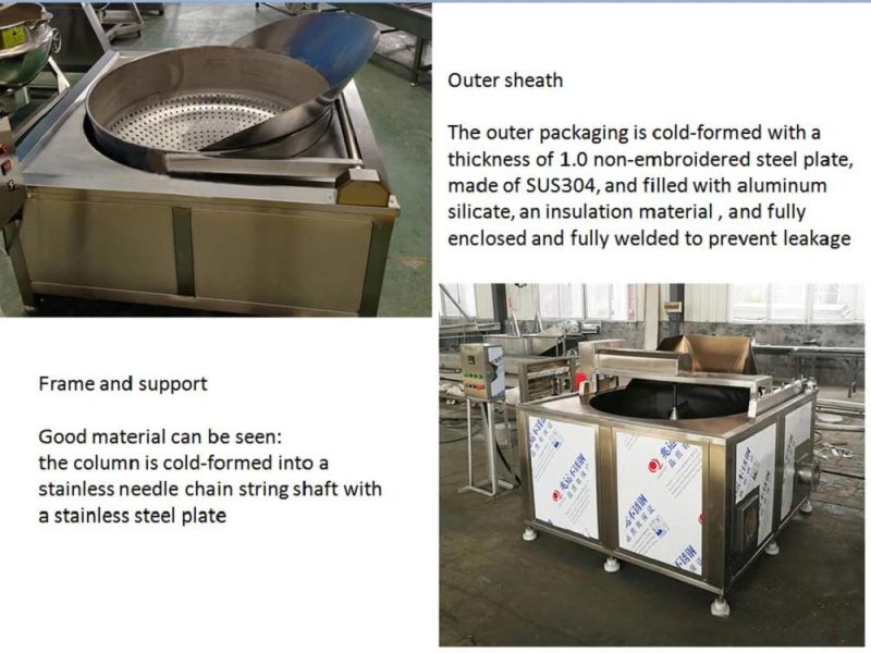 Commercial Gas Fryer with Temperature Control Pork Rinds Mushroom Chicken Frying Machine