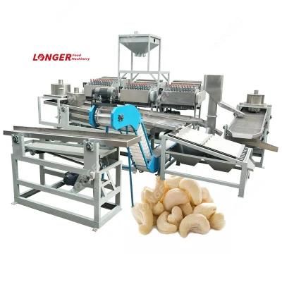 Small Scale Fully Automatic Cashew Making Cashew Nut Processing Line Machine