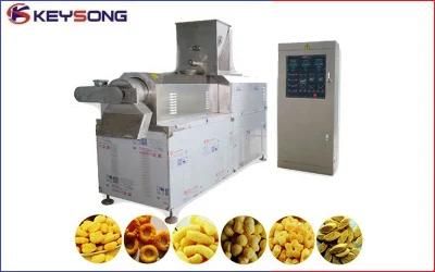 Full Automatic Twin Screw Food Snack Puff Extruder