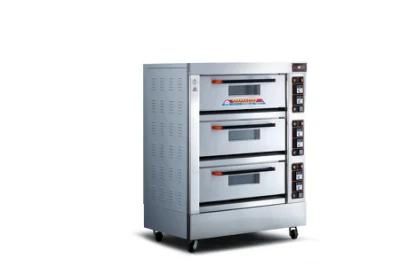 Professional Bakery Machine 3 Deck 6 Tray Electric Oven (REAL FACTORY)