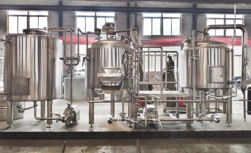 300L 500L 1000L Alcohol Processing Fermenting Equipment Processing Brewery Equipment