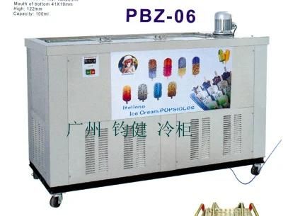 6 Mould Ice Lolly Popsicle Machine with Ce