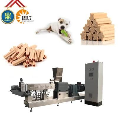 Automatic Dog Chews Extruder Making Production Line Plant