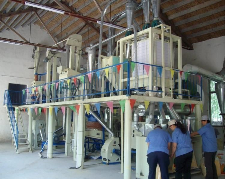 Corn Grits Mill Set with Capacity 500 Kg/Hr