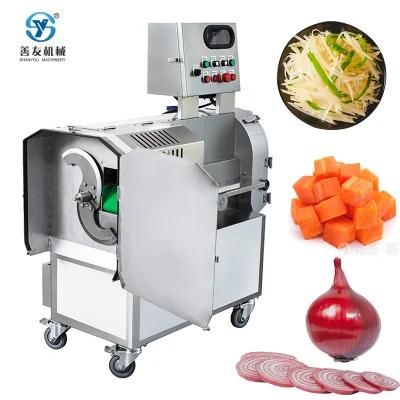 Electric Multifunctional Leafy Vegetable Chopper Potato Onion Cucumber Spin Cutter Strip ...