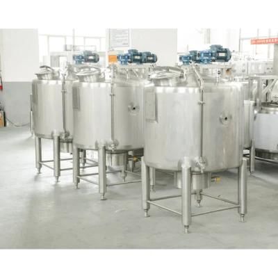 Ws Small Stainless Steel Mixing Tank Storage Tank