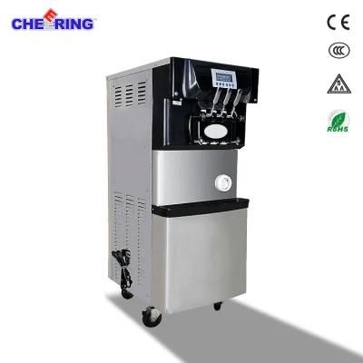 Stainless Steel Soft Ice Cream Machine with Ce