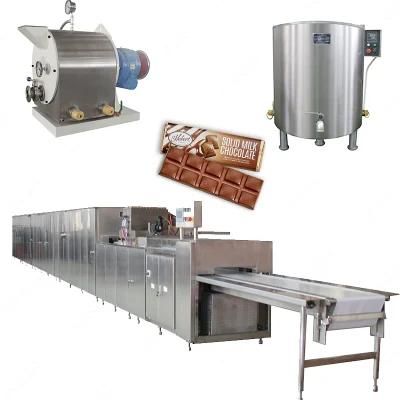 Automatic Chocolate Protein Bar Enrobing Line Chocolate Wafer Production Line