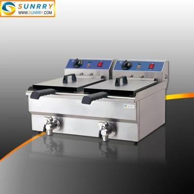 2018 Hot Sale Commerical Double Tank Electric Fryer