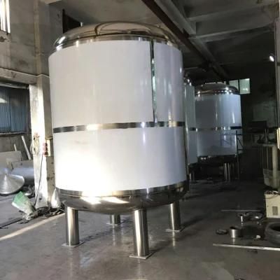 Stainless Steel Steam Heating Insulation Storage Tank