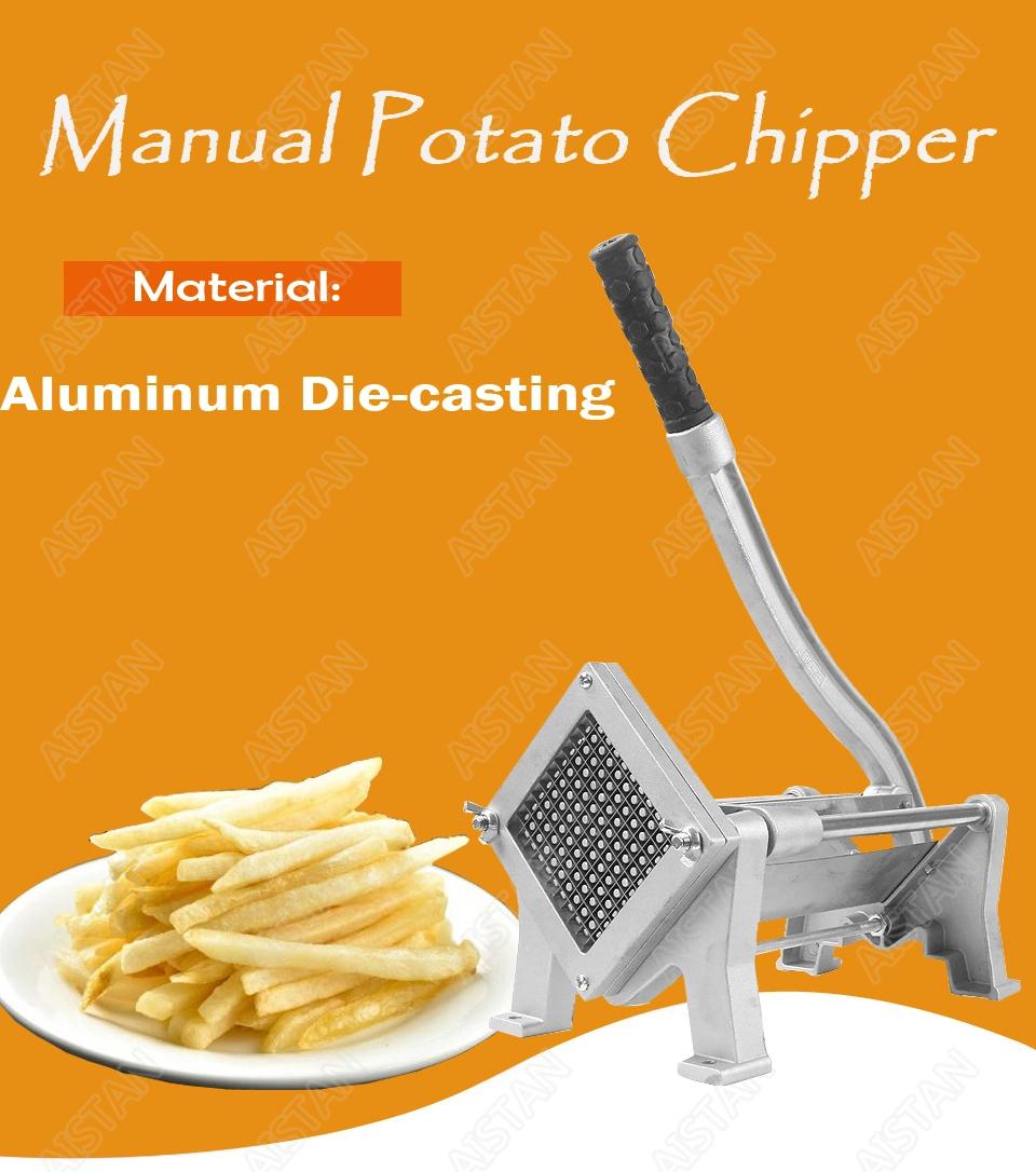St1 Commercial Grade Heavy Duty French Fry Cutter Fruit Vegetable Slicer Machine