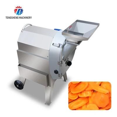 Multifunction Potato Slicing Shredding Dicing Vegetable Cutting Food Processor Production ...