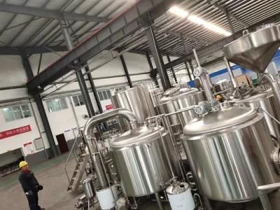 1000L 10bbl Turnkey Beer Brewing Factory Equipment
