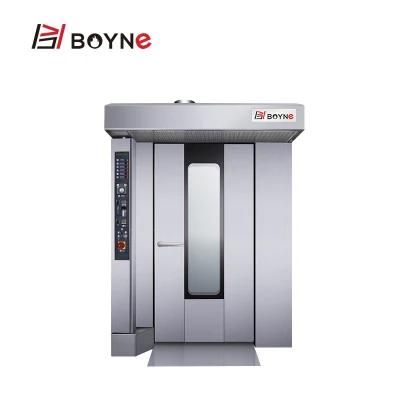 Comercial Stainless Steel Sixty Four Trays Rotary Baking Oven