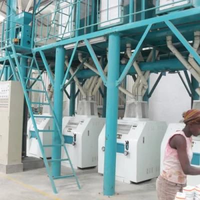 Reasonable Price and Design 50t/24h Corn Flour Mill Milling Line