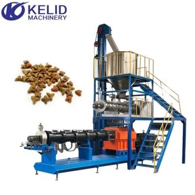 Large Scale Pet Cat Dog Food Fish Feed Making Machine