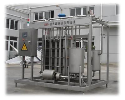 Plate Type Milk Pasteurizer Continuous Flow Pasteurizer